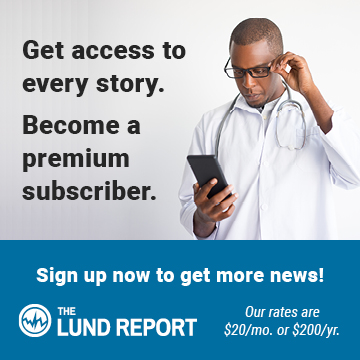 Lund Report premium subscription ad