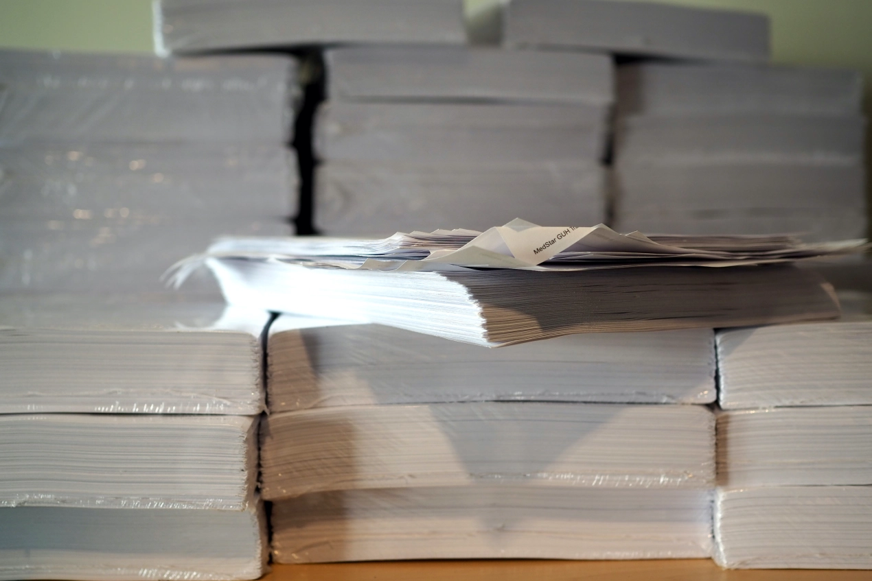 pile of stacked papers
