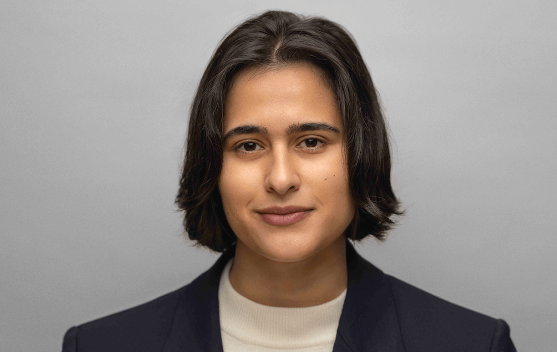 Kristina Narayan Portrait photo of a young-looking dark-haired woman