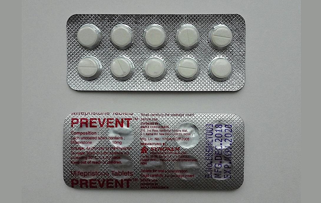 package of pills