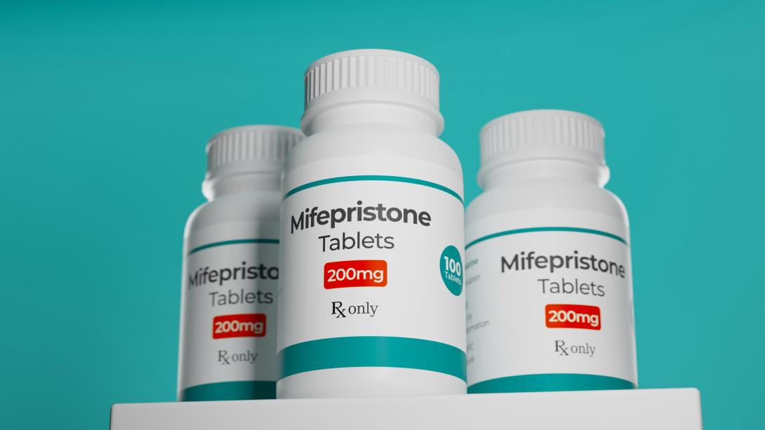 Mifepristone bottles Mifepristone bottles