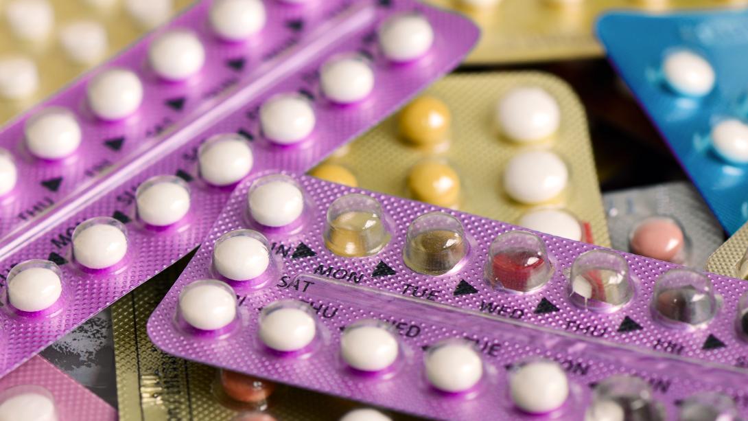 A collection of birth control pills A collection of birth control pills