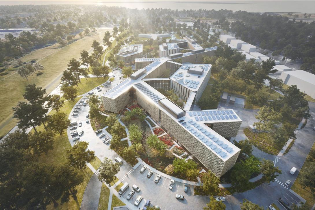 Western State Hospital Rendering Western State Hospital Rendering