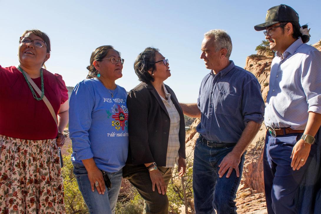 Navajo Nation leaders took turns hiking alongside Health and Human Services Secretary Robert F. Kennedy Jr. in April Navajo Nation leaders took turns hiking alongside Health and Human Services Secretary Robert F. Kennedy Jr. in April