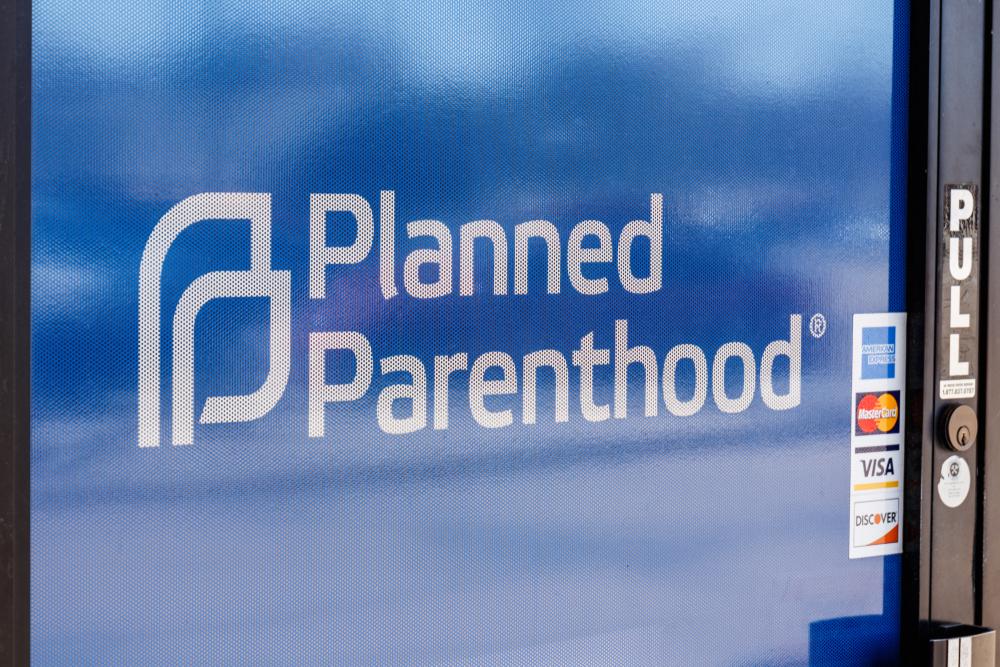 Planned Parenthood doorway Planned Parenthood doorway
