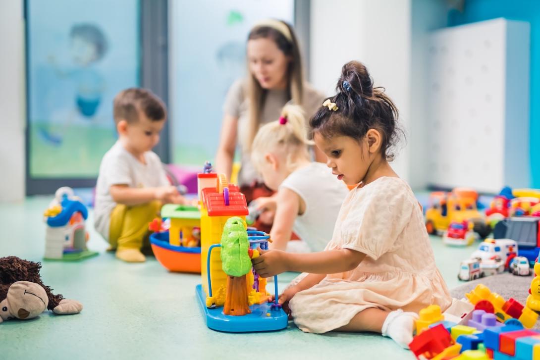 Children at daycare Children at daycare