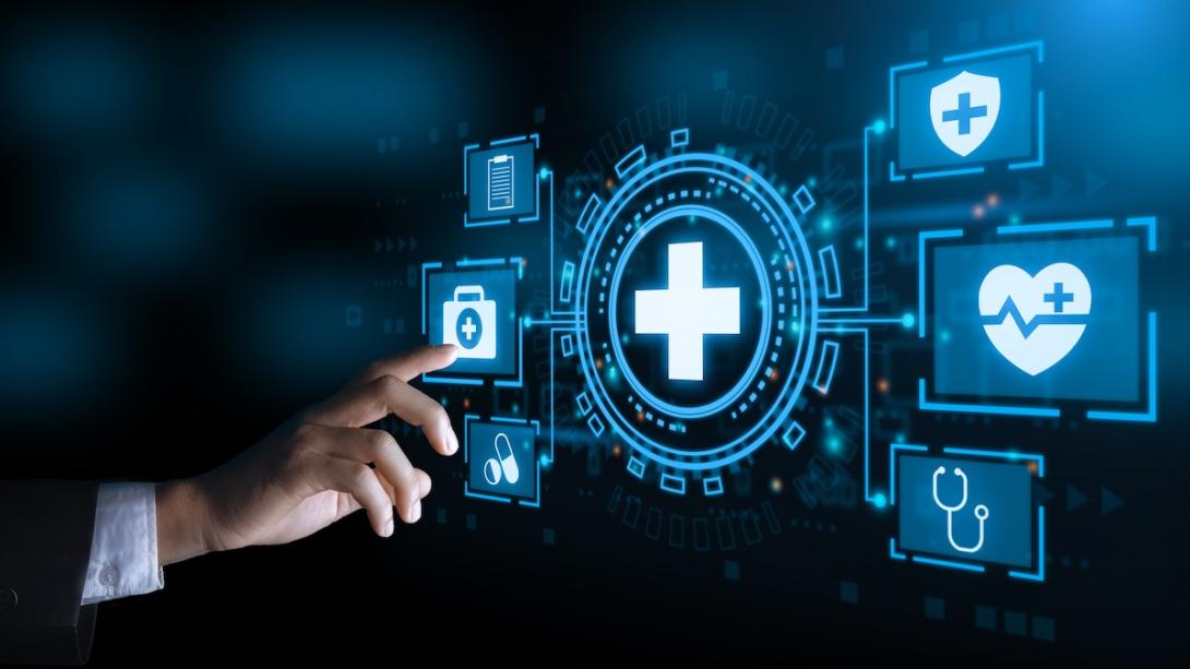 Abstract health care digital image Abstract health care digital image
