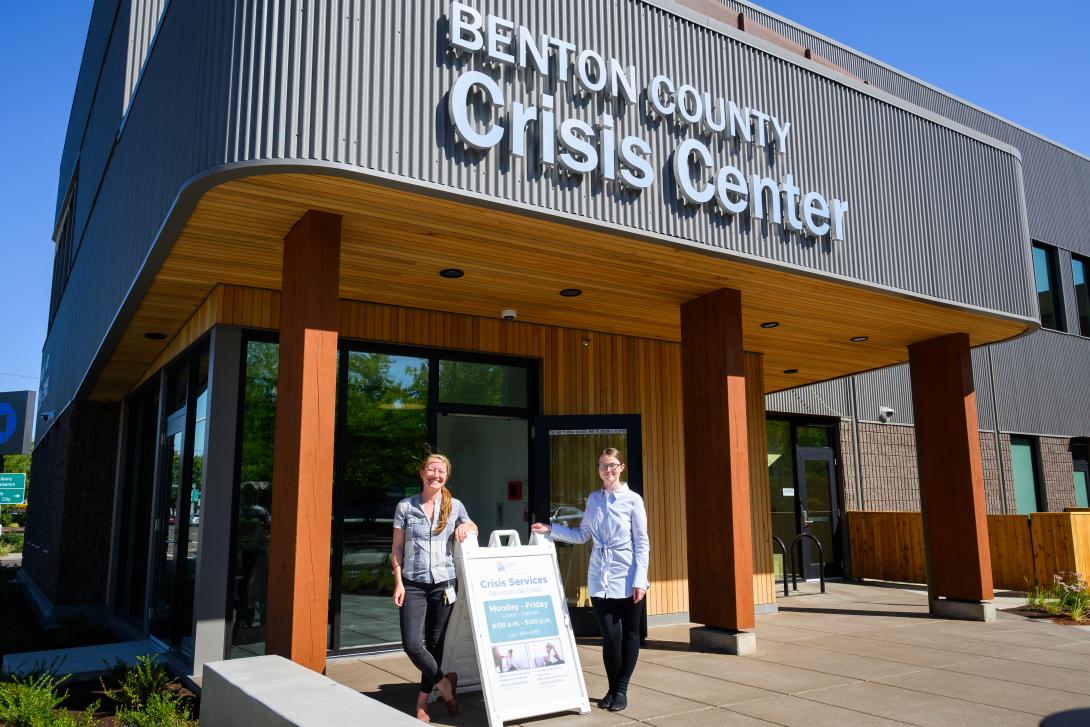 Benton County Crisis Center upon opening