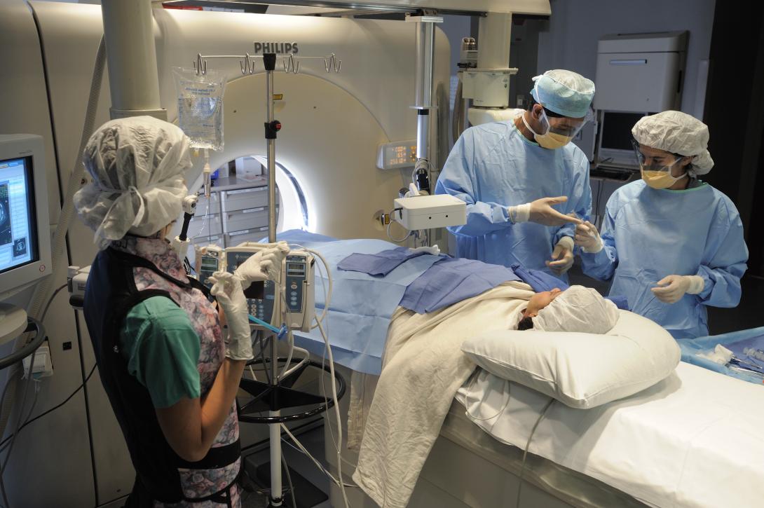 Surgery at the NIH hospital