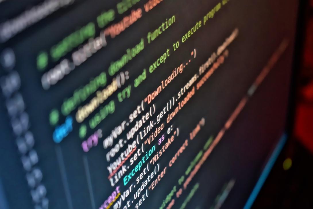computer code screen