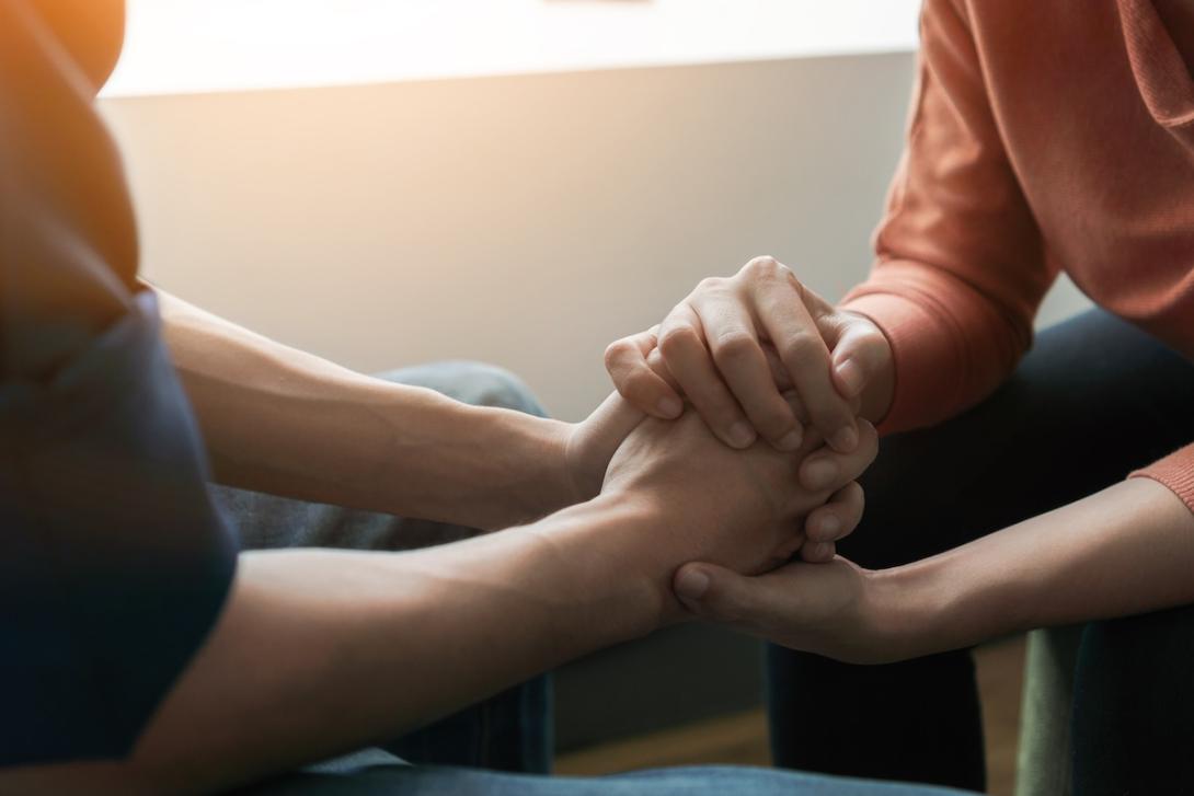 hands held