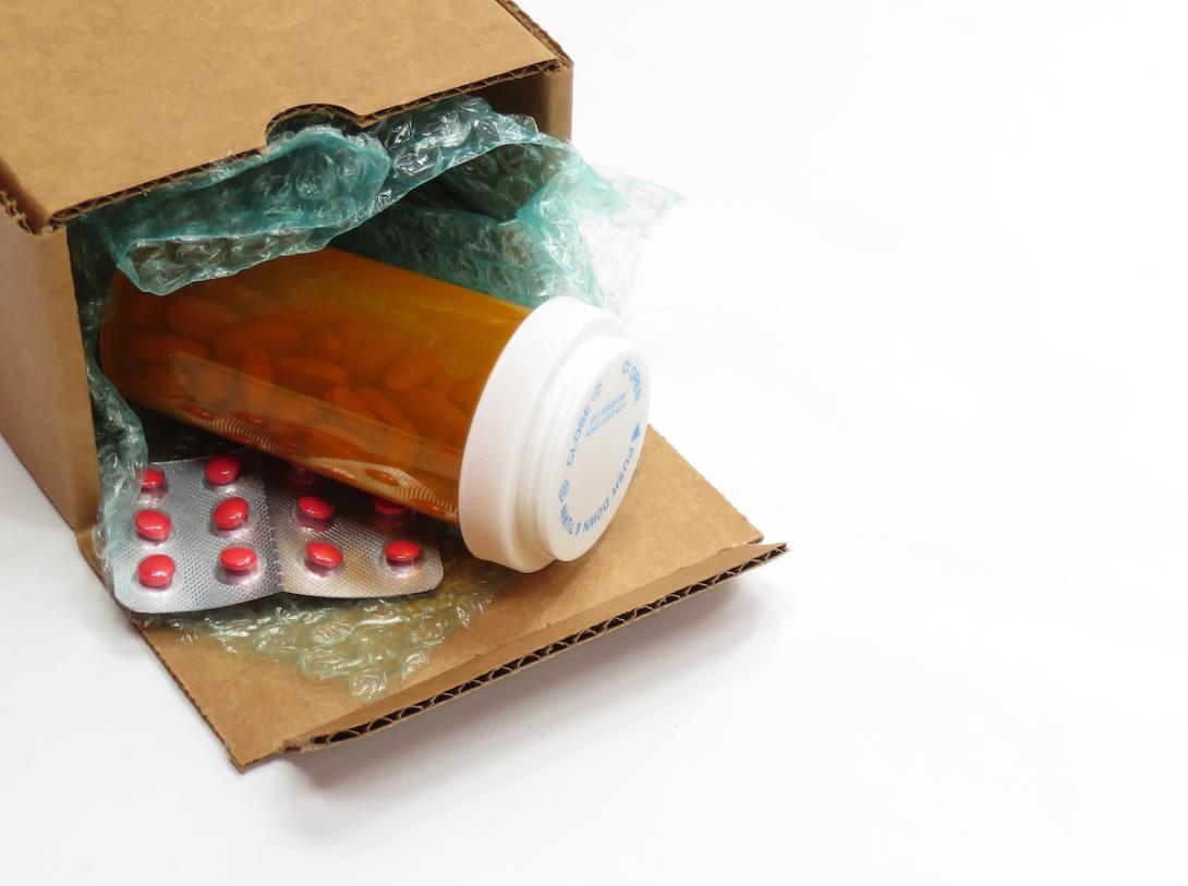 Pills in the mail