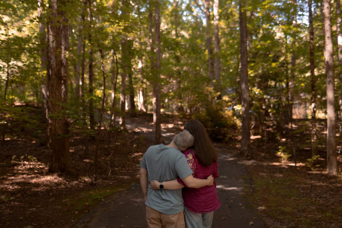 Couple is healing.