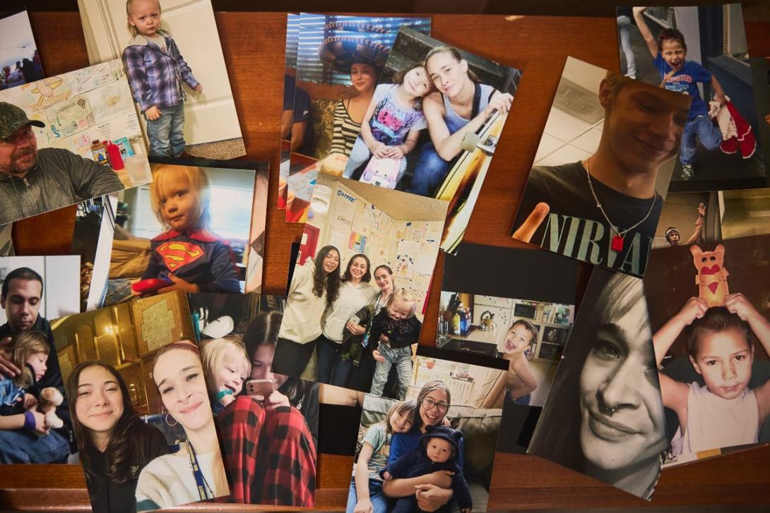 amily photos that Sarah Bovee, an Oregon City, Oregon, mother in recovery