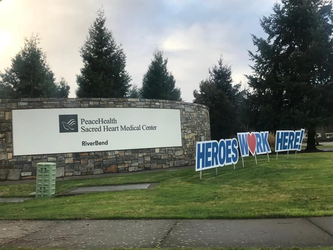 PeaceHealth's RiverBend campus in Springfield