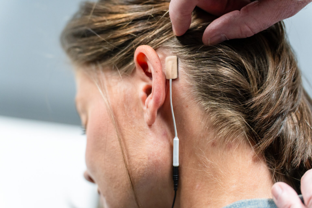 The NET device sends electrical signals intended to replace drug cravings.