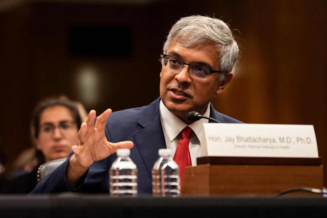 Jay Bhattacharya of the NIH has been interim head of the CDC.