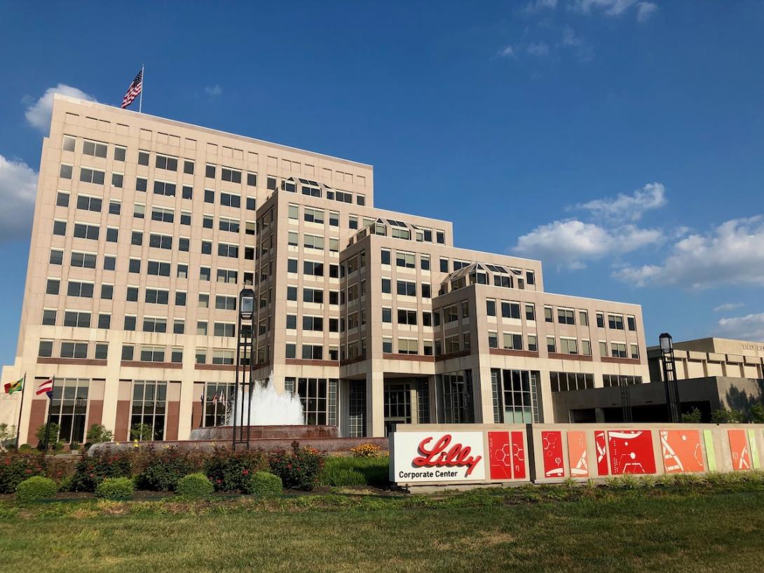 Ely Lilly Headquarters in Indianapolis, IN.