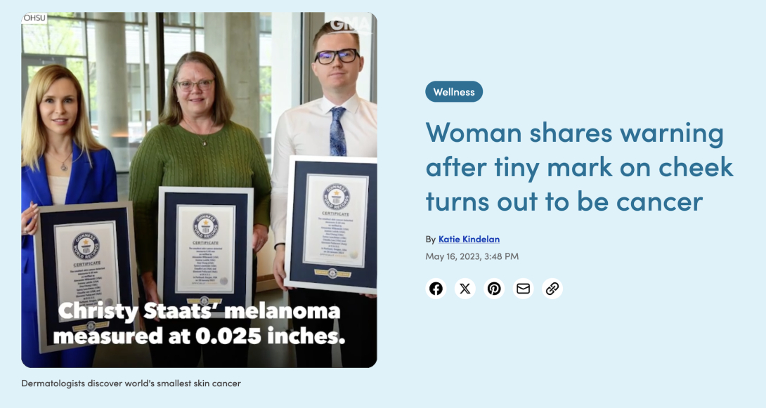 A "Good Morning, America" segment featured Witkowski and Ludzik