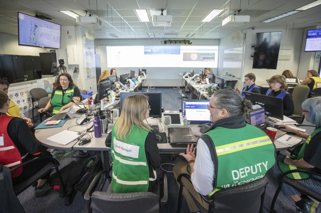 Oregon Health Authority COVID-19 team